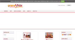 Desktop Screenshot of granavida.com